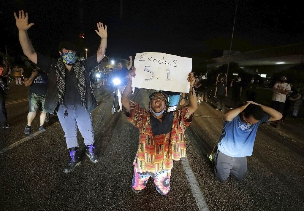 APTOPIX Minneapolis Police Death Protests Memphis